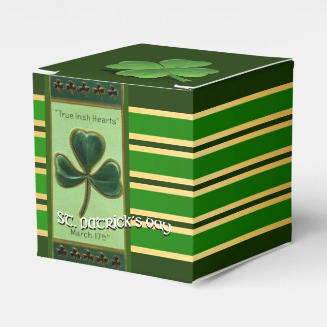 True Irish Heart St Patrick's Day CFB Geschenkschachtel (Vorderseite)