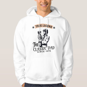 True Legend Der klassische Vater seit 1970 Hoodie