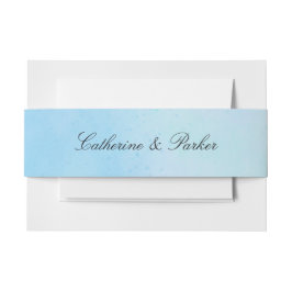 "True Love Blue" Einladungsbanderole