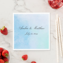 "True Love Blue" Serviette