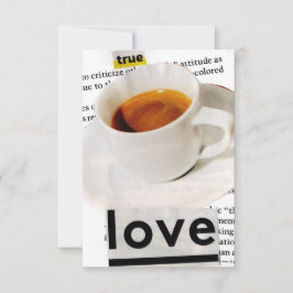 True Love Card Dankeskarte