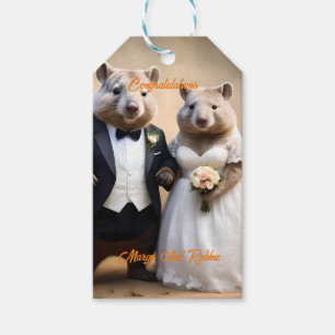"True Love Down Under: Wombats schließen den Bund  Geschenkanhänger