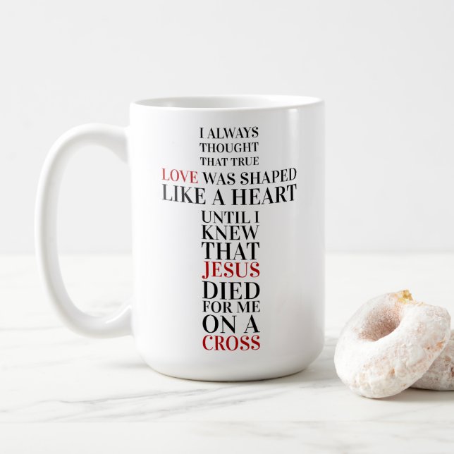 True love kaffeetasse (Mit Donut)