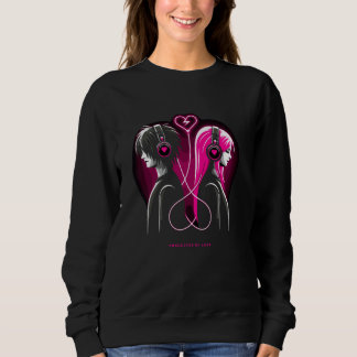 True Love Lovebirds Romantic Emotional Bond Anime Sweatshirt