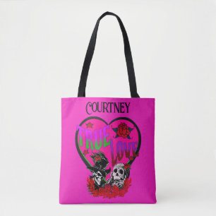 True Love Pink Skull Couple Custom