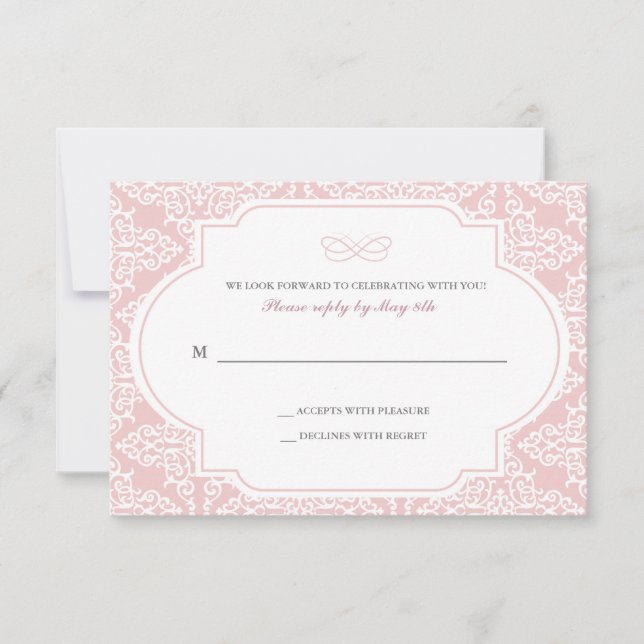 True Love Response Card Einladung (Vorderseite)