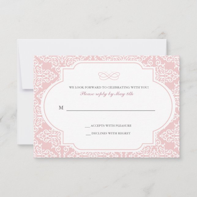 True Love Response Card Einladung (Vorderseite)