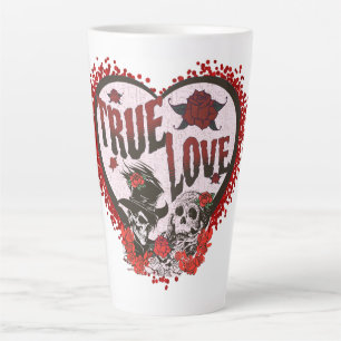 True Love Skull Couple Milchtasse