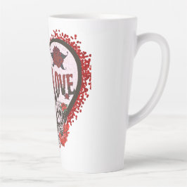 True Love Skull Couple Milchtasse