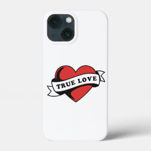 True Love Tattoo Heart   Klassisches Romandesign Case-Mate iPhone Hülle