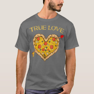 True Love Valentine Pizza Valentinstag Boy T-Shirt