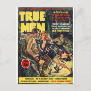 True Men 2 Postkarte