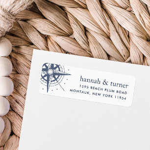 True North   Nautische Kompass-Rücksendeadresse