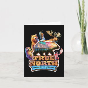 True North Vbs 2025 Jesus vertrauend Christliches  Karte
