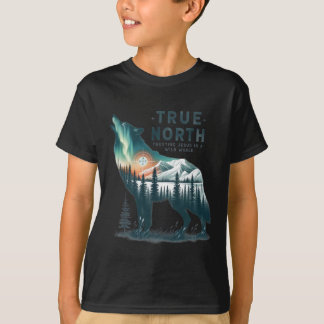 True-north Vbs 2025 Vertrauen auf Jesus Christlich T-Shirt
