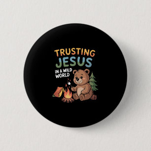 True North Vbs Jesus in einer wilden Welt vertraue Button