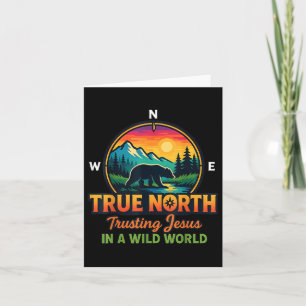 True North Vertrauen in Jesus in einer wilden Welt Karte