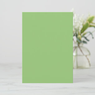 True Pistachio Green Feiertagskarte