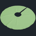 True Pistachio Green Polyester Weihnachtsbaumdecke<br><div class="desc">Pistazien sind kulturell bedeutsam und gelten als Glückspilze. Grün repräsentiert Natur, Wachstum, Wiedergeburt, Gesundheit, Hoffnung und viele positive Dinge, die mit dem allgemeinen Wohlbefinden zusammenhängen. Man kann das Gefühl der Zugehörigkeit und Ruhe spüren, wann immer man diese beruhigende Farbe sieht. Es spiegelt den natürlichen Kreislauf von Geburt, Tod und dann...</div>