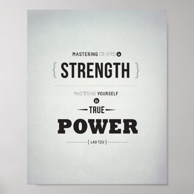 True Power - 8"x10" Art Print Poster (Vorne)