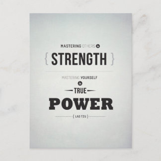True Power - Inspiration Postcard Postkarte
