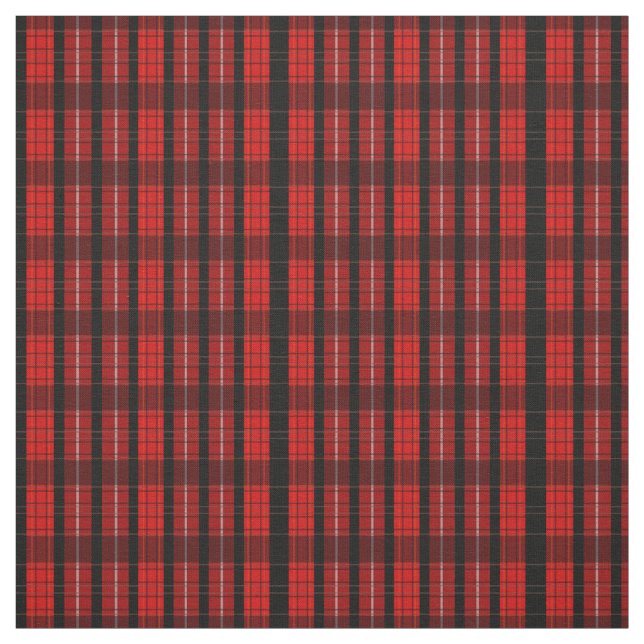 True Red Kariert Pattern Stoff (Muster)
