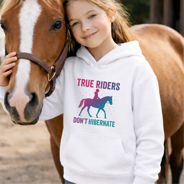 True Riders Don’t Hibernate Hoodie – Grit & Glory  (Von Creator hochgeladen)