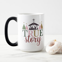 True Story Christmas Bibel Verse Verwandlungstasse