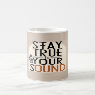True to Your Sound Option 2 bleibe Kaffeetasse