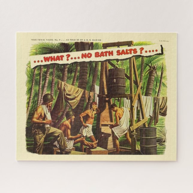 True Towel Tales Nr. 3 von 6 Puzzle (Horizontal)