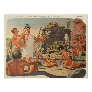 True Towel Tales Nr. 4 von 6 Foto Print