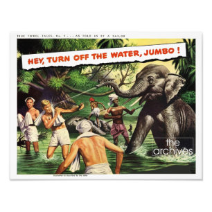 True Towel Tales Nr. 5 von 6 Foto Print