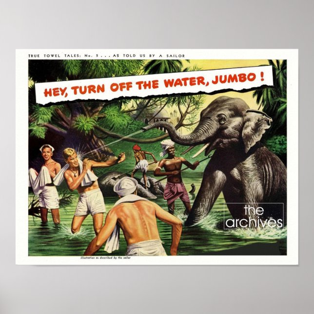 True Towel Tales Nr. 5 von 6 Poster (Vorne)