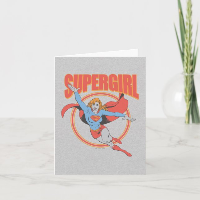 True Vintag Supergirl Flying Graphic (Vorderseite)