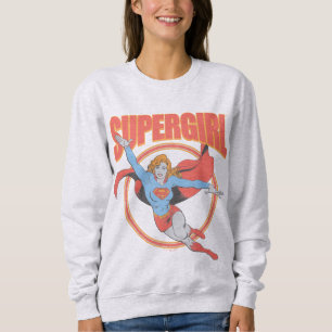 True Vintag Supergirl Flying Graphic Sweatshirt