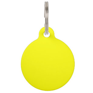 True Yellow Fluo Freude bereit für individuelle An Tiermarke