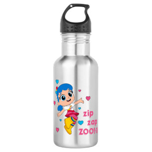 True - Zip Zap Zoo Edelstahlflasche