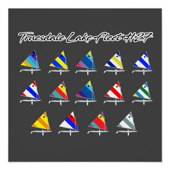 Truesdale Lake Fleet #27 Poster (Vorderseite)