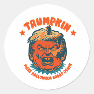 Trüffelchen macht Halloween wieder großartig lusti Runder Aufkleber