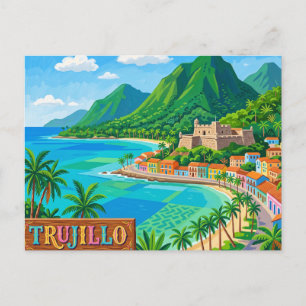 Trujillo, Colón, Honduras Postkarte