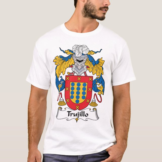 Trujillo-Familienwappen T-Shirt (Vorderseite)