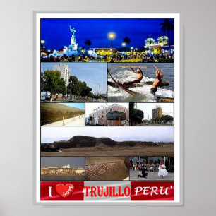 Trujillo I Liebe - Peru - Poster