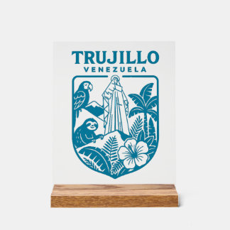 Trujillo Venezuela | Diseño cultural Venezolano Acrylschild