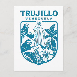 Trujillo Venezuela | Diseño cultural Venezolano Postkarte
