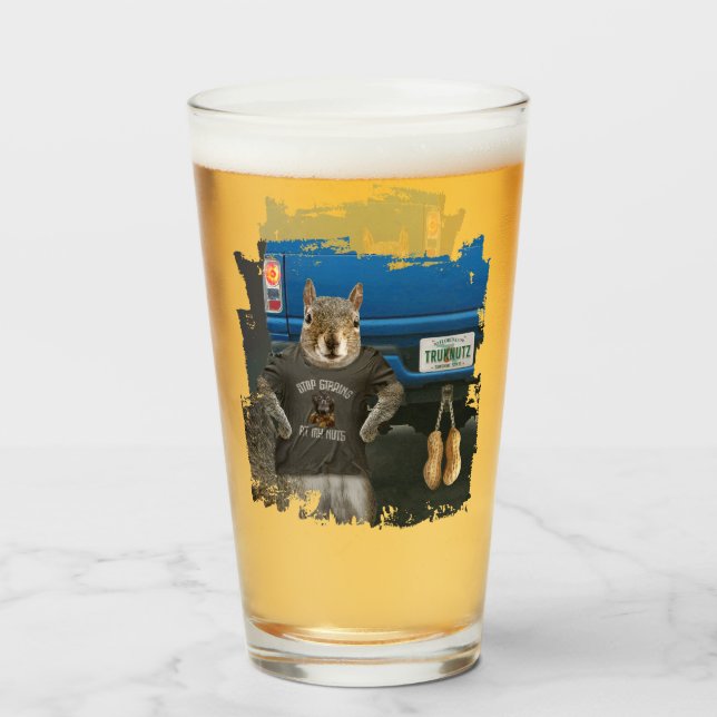 Truk Nutz - Lustige LKW-Nüsse Glas (Vorne (Gefüllt))