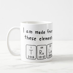 Trula Periodenname Tasse