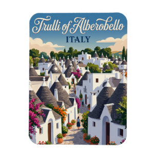 Trulli von Alberobello Italien Magnet