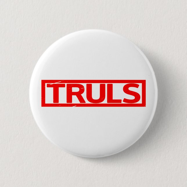 Truls Briefmarke Button (Vorderseite)