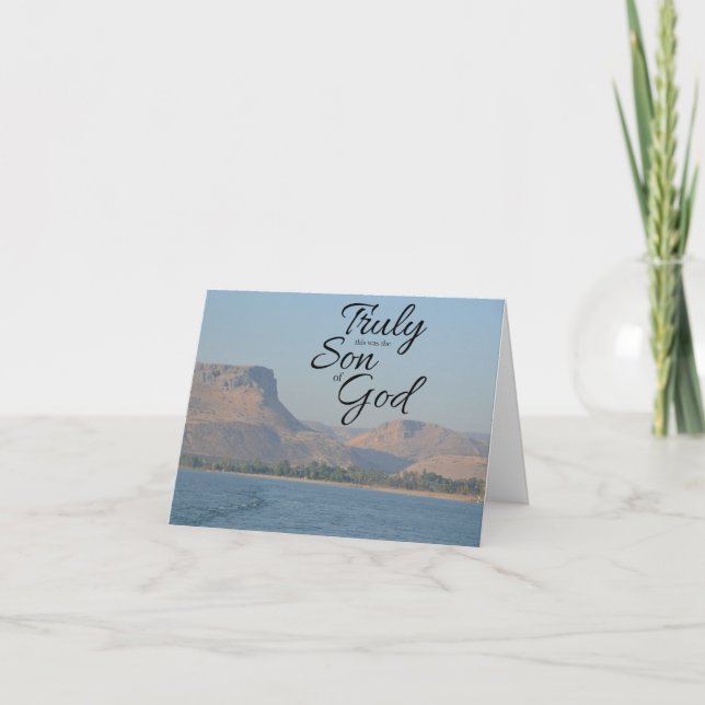 Truly the Son of God Folded Notecard (Vorderseite)