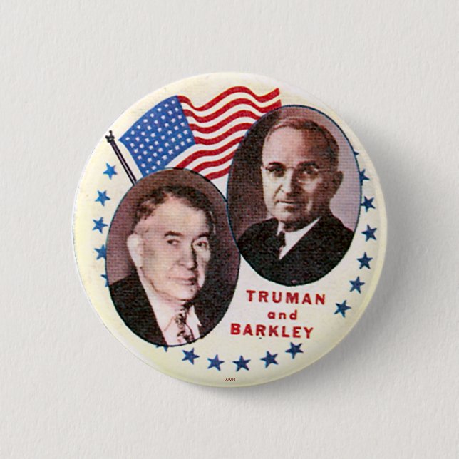 Truman-Barkley jugate - Knopf Button (Vorderseite)